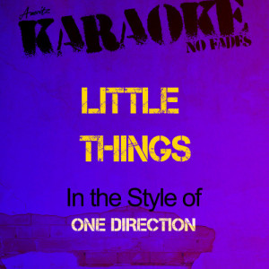 ดาวน์โหลดและฟังเพลง Little Things (In the Style of One Direction) [Karaoke Version] (Karaoke Version) พร้อมเนื้อเพลงจาก Ameritz - Karaoke