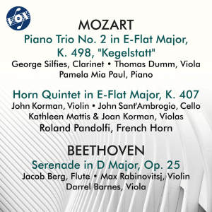 ดาวน์โหลดและฟังเพลง Piano Trio No. 2 in E-Flat Major, K. 498 "Kegelstatt": II. Menuetto - Trio พร้อมเนื้อเพลงจาก George Silfies