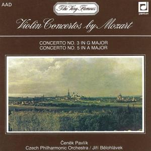 Cenek Pavlik的專輯Mozart: Violin Concertos