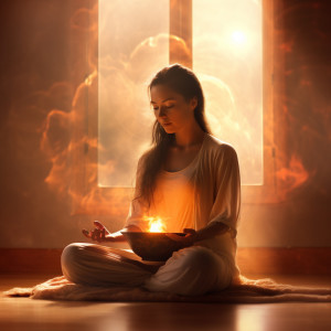 Asian Zen: Spa Music Meditation的專輯Ember Serenity: Sacred Fire for Meditation