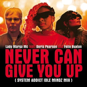 Listen to Never Can Give You Up (System Addict Idle Mindz Mix) song with lyrics from Lady Marga MC