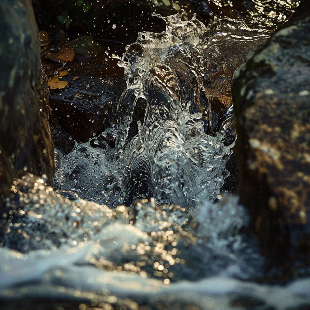 Gentle Brook Lulls the Night