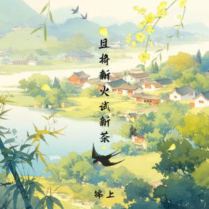Listen to 且将新火试新茶 (伴奏) song with lyrics from 锦上