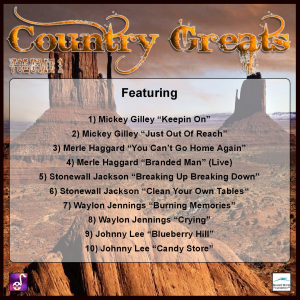 อัลบัม Country Greats ,Vol 1 ศิลปิน Various Artists