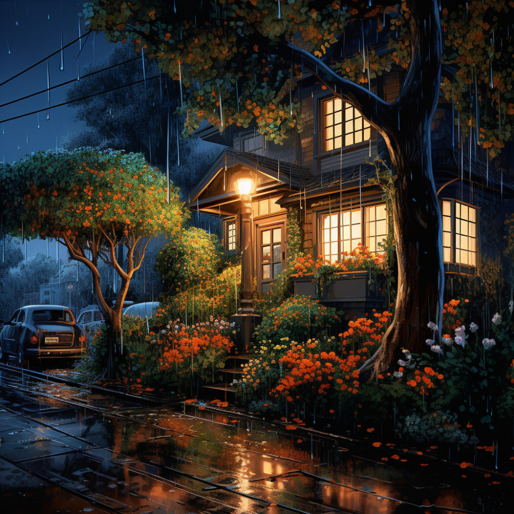 Sleeping in the Storm's Embrace: Heavy Rain Hush