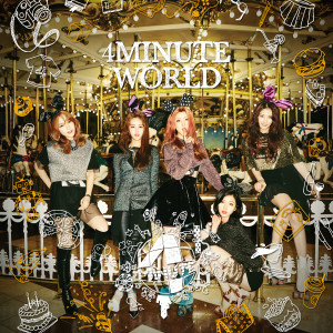 Album 4minute WORLD from 4minute