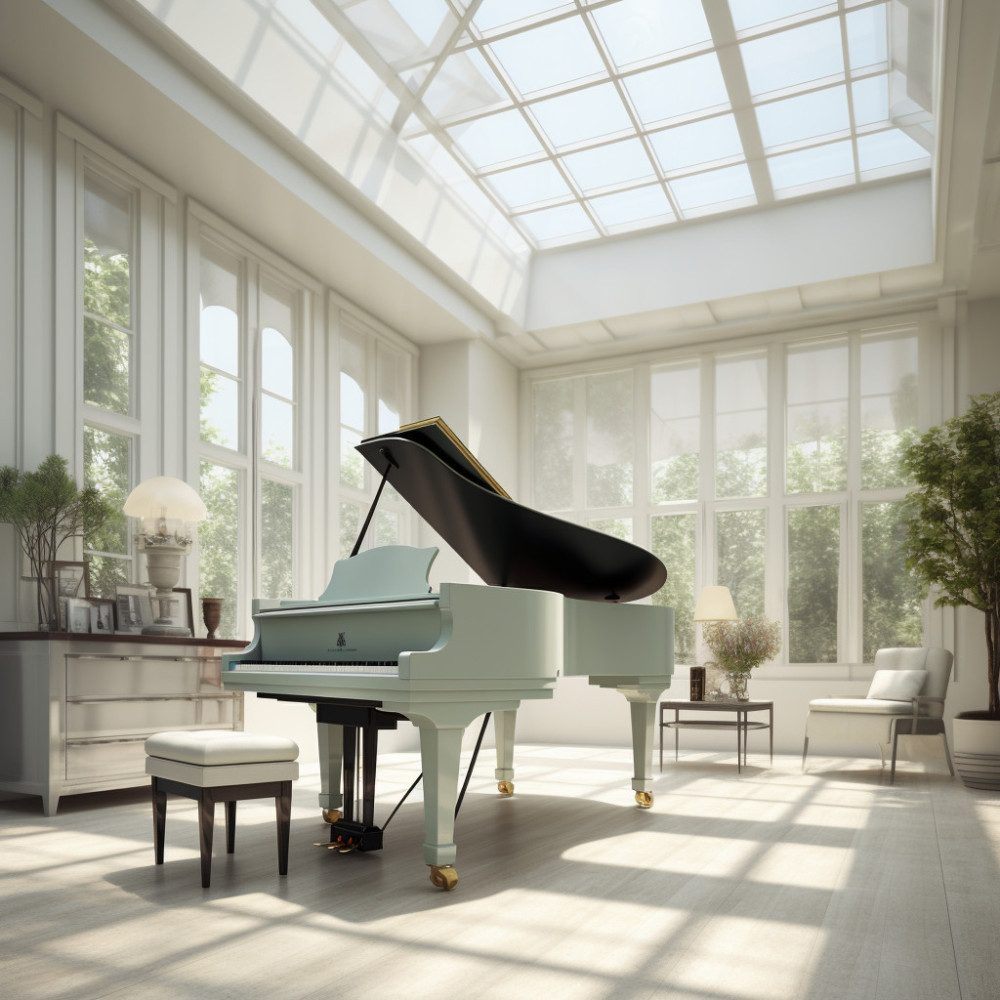 Serene Echoes from the Piano