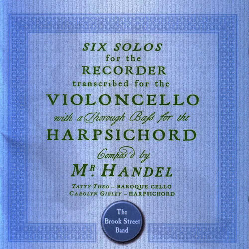 Sonata a minor HWV367a, Op.1 No.9: Adagio