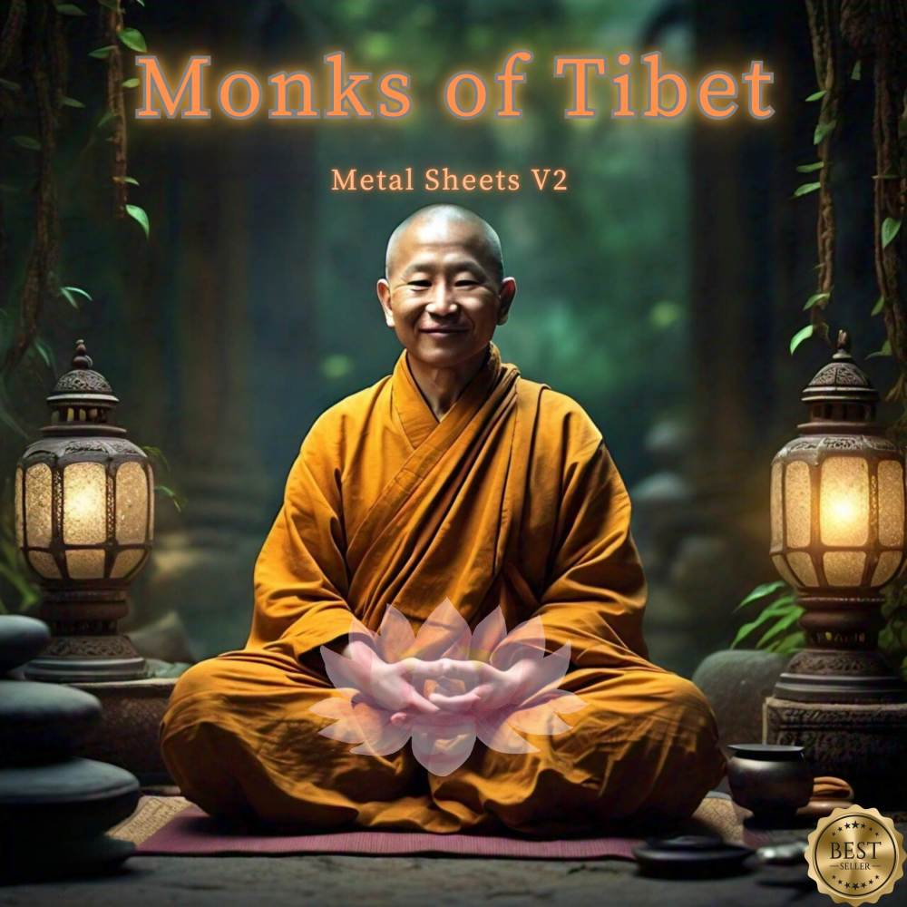 Tibet Mountain Top Metal Sheet and Wind Hums