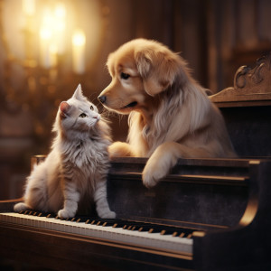 ดาวน์โหลดและฟังเพลง Delightful Piano Pet Rhythms พร้อมเนื้อเพลงจาก Pet Care Music Therapy