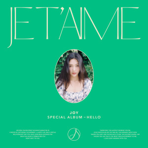 Album Je T'aime from Joy (Red Velvet)