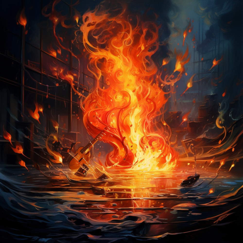 Crimson Fire Harmony
