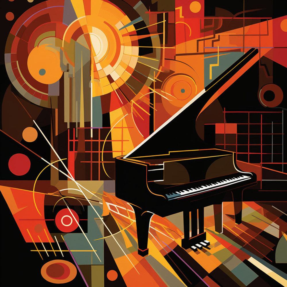 Jazz Piano Chromatic Spectrum