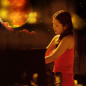 收聽Churen Li的Burning Moon (inspired by Debussy’s Clair de Lune)歌詞歌曲