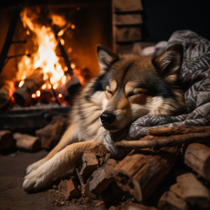 Biblioteca de sonidos de fuego de Rushing Blaze的專輯Perros Junto Al Fuego: Cálidas Melodías Relajantes
