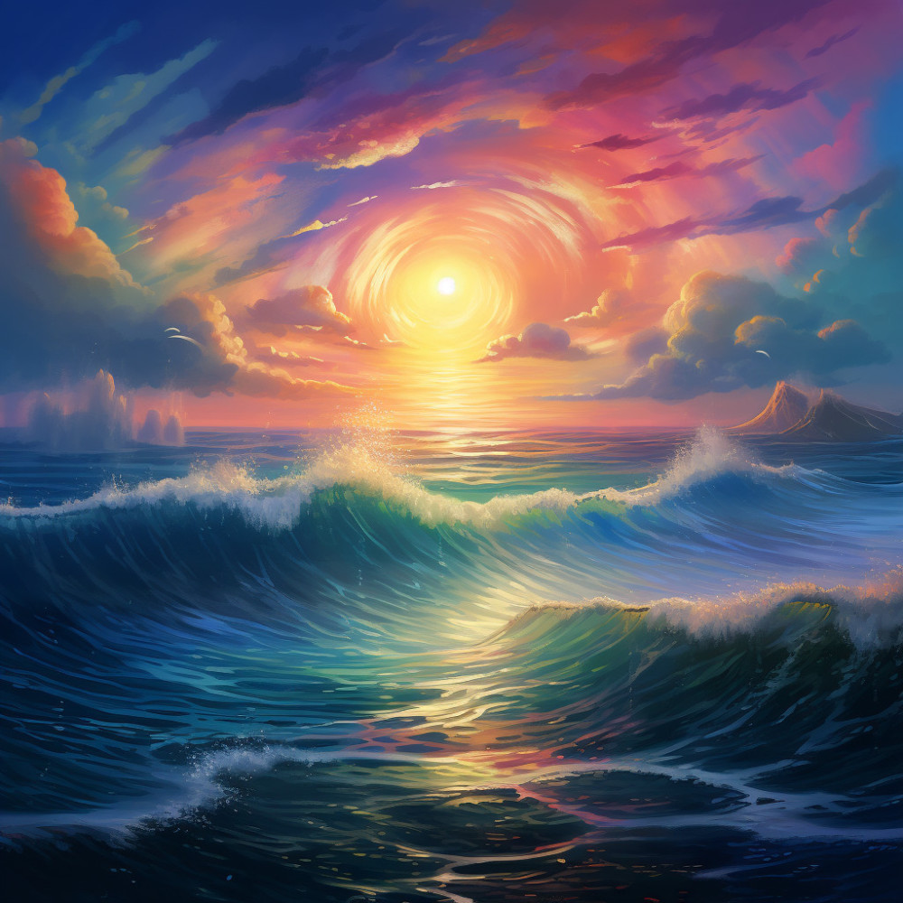 Coastal Symphony's Artful Repose