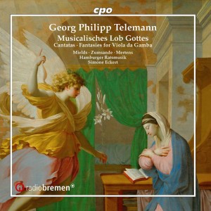 Klaus Mertens的專輯Telemann: Cantatas & Fantasies for Viola da gamba