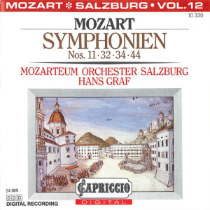 Mozart: Symphonien Nos. 11, 32, 34, 44