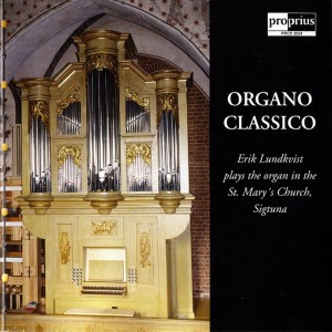 อัลบัม Organo Classico ศิลปิน Erik Lundkvist