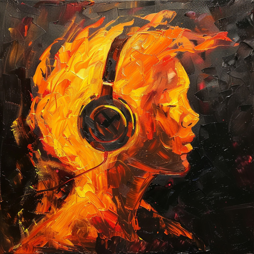 Burning Melodies Harmonic Fire