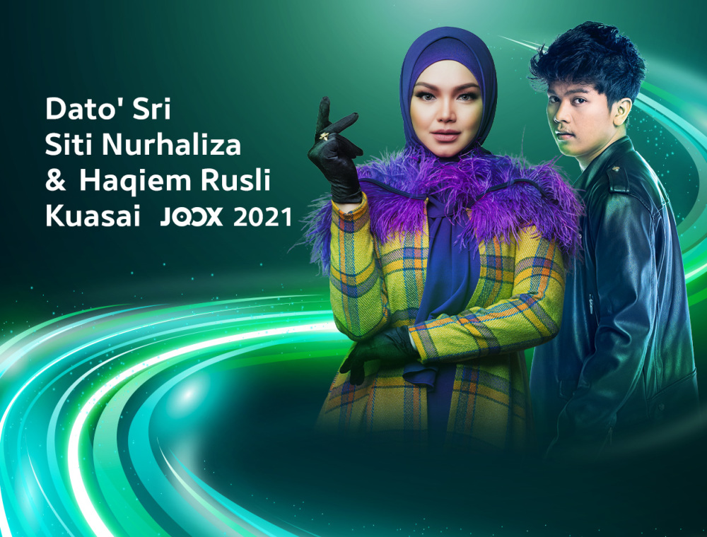 Dato' Sri Siti Nurhaliza & Haqiem Rusli Kuasai JOOX 2021