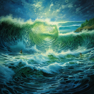 Nature Nerd的專輯Melodic Oceanic Symphony: Harmonies of Music and Waves