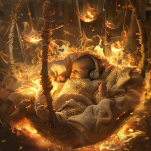 Loopable Ambience的專輯Fire Lullabies: Baby Soothing Melodies
