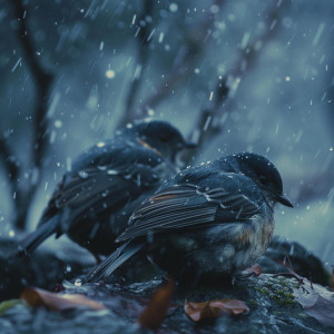 อัลบัม Binaural Nightfall: Rain and Birds in Nature’s Sleep - 78 72 Hz ศิลปิน Solfeggio Frequencies Healing