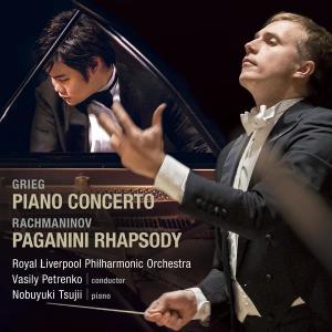 Album GRIEG PIANO CONCERTO / RACHMANINOV PAGANINI RHAPSODY from 辻井伸行