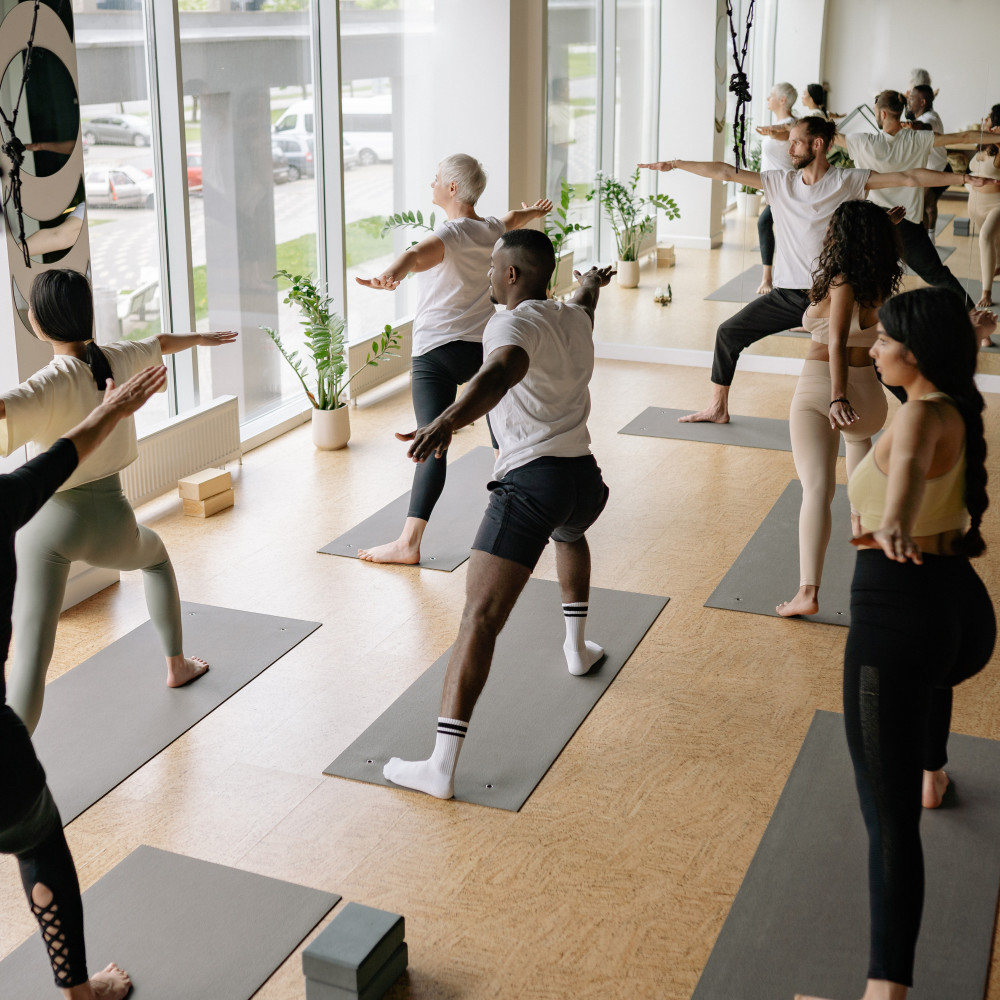 Serene Yoga Practice Harmonics