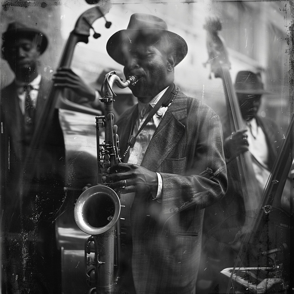 Ecos De Vibraciones De Jazz Rítmicas