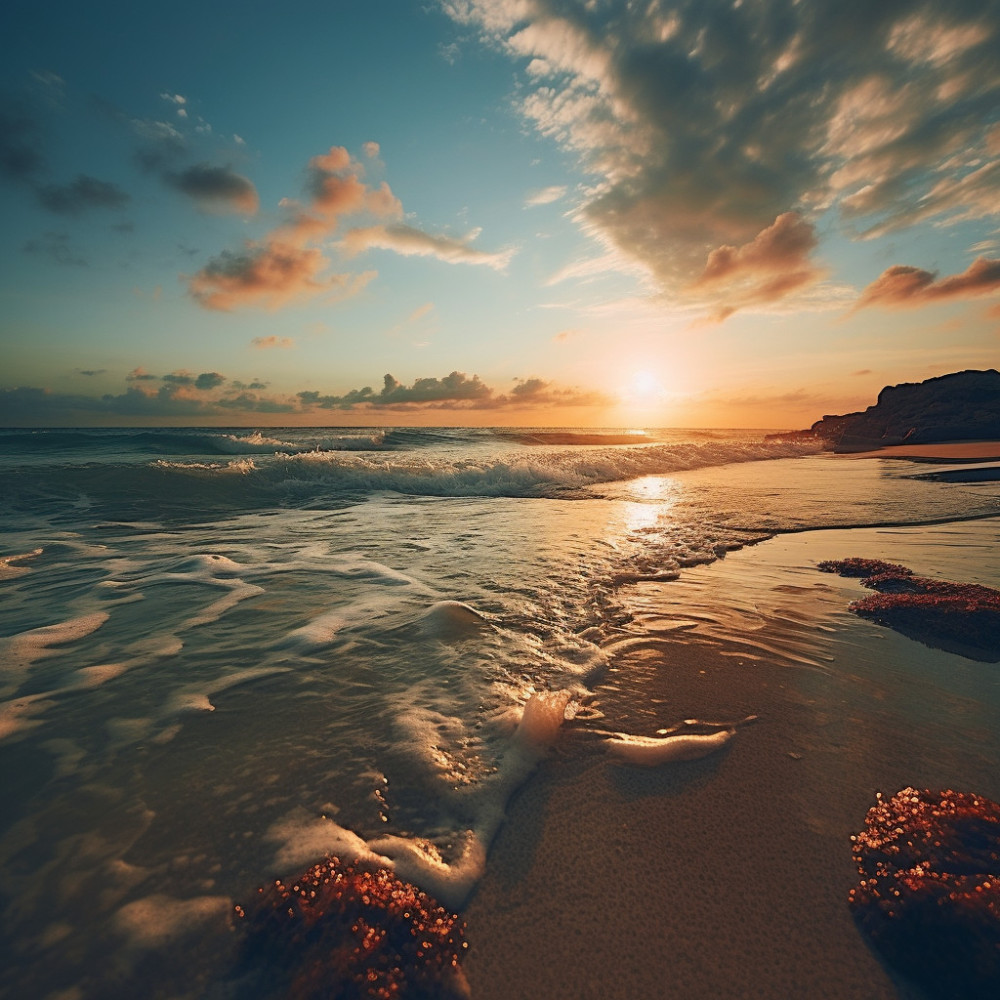 Tranquil Sea for Mindful Stillness