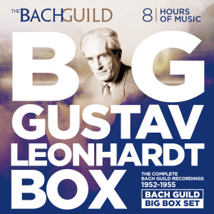 อัลบัม Big Gustav Leonhardt Box   The Bach Guild Recordings 1952-1955 ศิลปิน Gustav Leonhardt, Leonhardt-Consort and Concentus musicus Wien