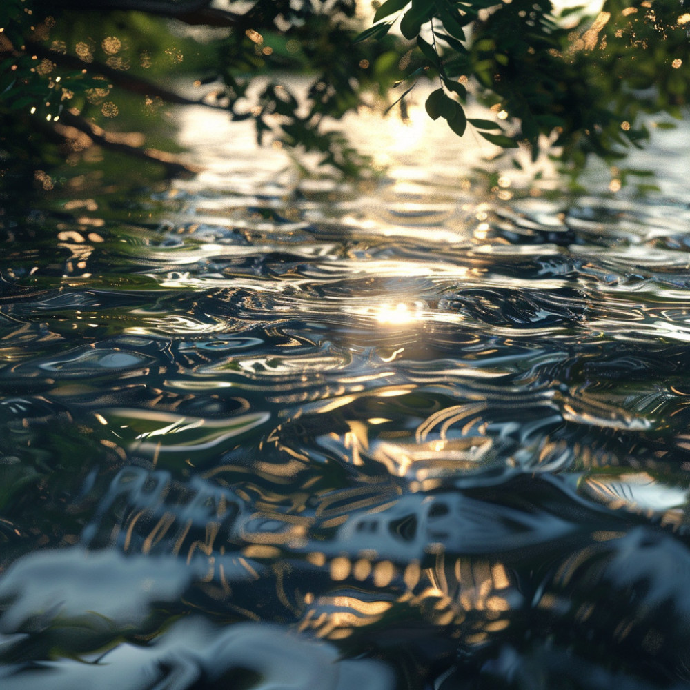 Serene Waters Calm Minds