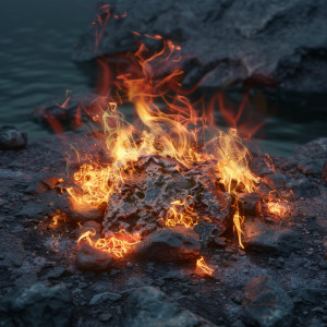 อัลบัม Peaceful Fire Sounds for Dogs' Rest ศิลปิน Mother Nature Soundscapes