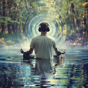 Waterfall White Noise的專輯Stream Zen: Binaural Meditation Vibes