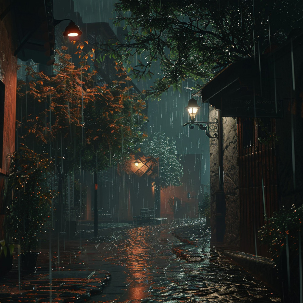 Solitude in the Rain's Ambient Wash