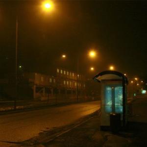 glimpse of us but you're alone at a bus stop and it's raining (slowed + reverb)