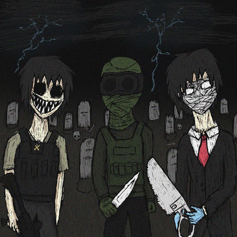 MASSACRE MILITIA (feat. Hxlx & NEEDLEGUTS) (Explicit)