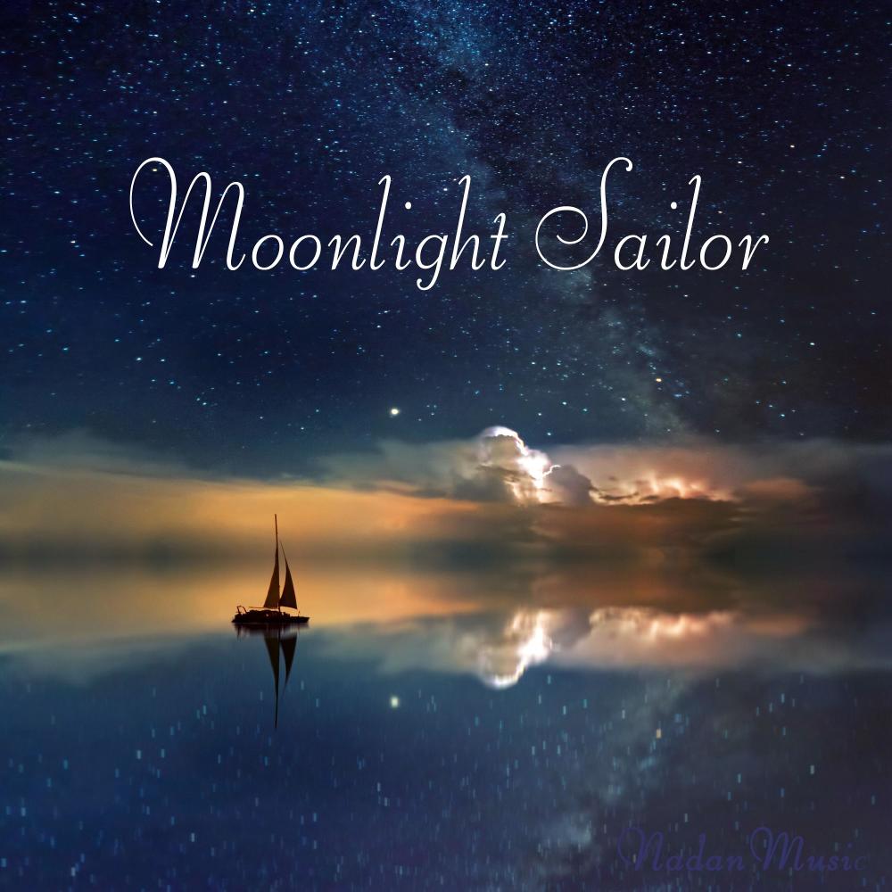 Moonlight Sailor (Ocean Waves Sounds ASMR Natural White Noise)