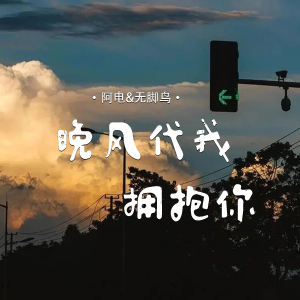 Listen to 晚风代我拥抱你 song with lyrics from 阿电
