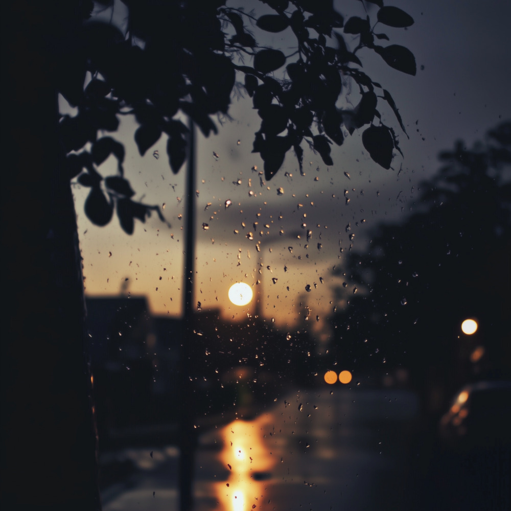 while it rains