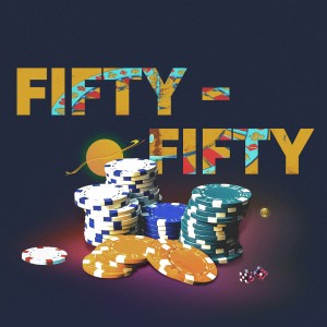 收听흑꼬的Fifty-fifty歌词歌曲