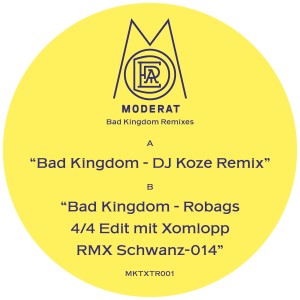 Dengarkan Bad Kingdom (Robag Wruhme 4/4 Edit mit Xomlopp RMX Schwanz-014) lagu dari Moderat dengan lirik