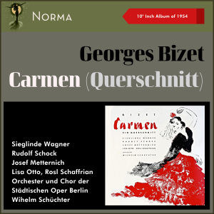 Album Georges Bizet: Carmen (Querschnitt) (10" Album of 1954) from Orchester