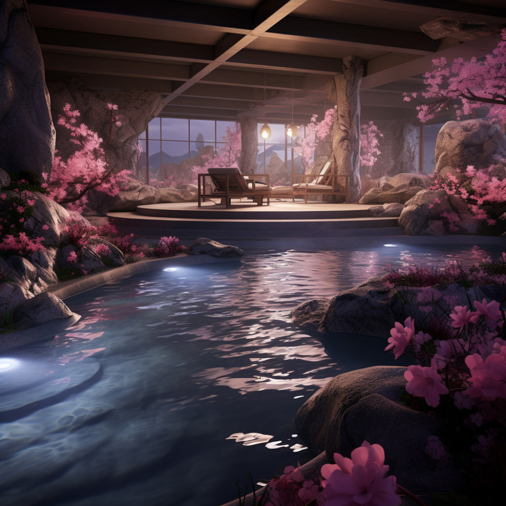Harmonious Reflections by Waterside