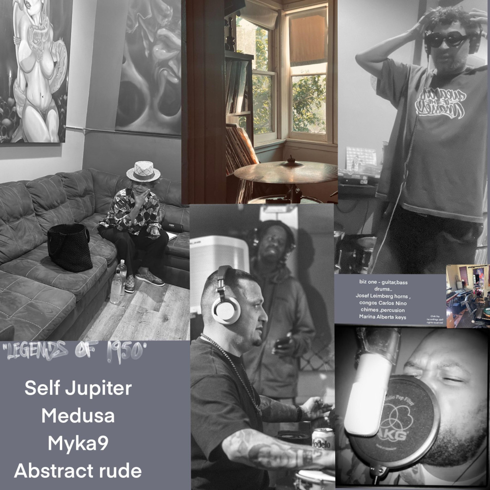 Legends of 1950 (feat. Self Jupiter, Medusa the gangsta goddess, Myka 9, Abstract rude & Josef Leimberg) (Explicit)
