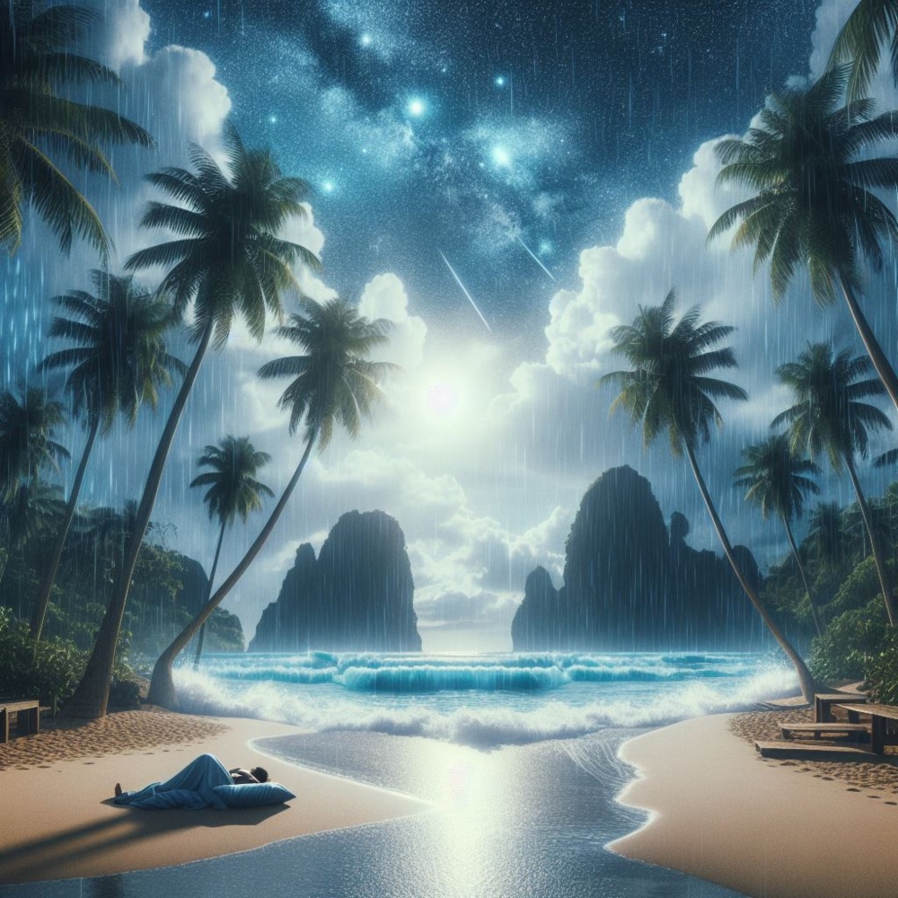 Waves Hitting to Sleep Deeply 11