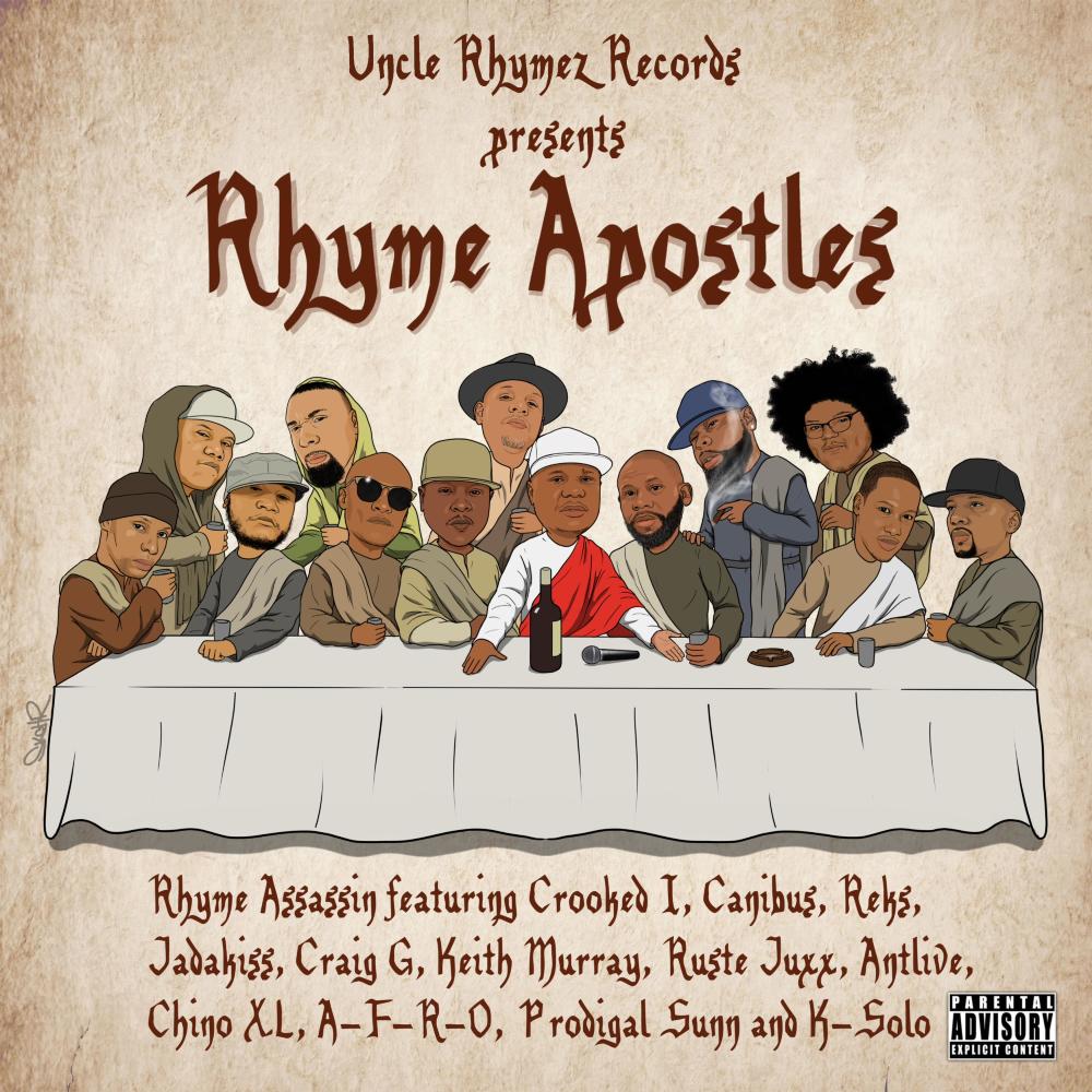 Rhyme Apostles (feat. Jada Kiss, Craig G, Reks, Ruste Juxx, Antlive Boombap, K Solo, Prodigal Sunn, Canibus, AFRO, Chino XL, Keith Murray & KXNG Crooked|Explicit)