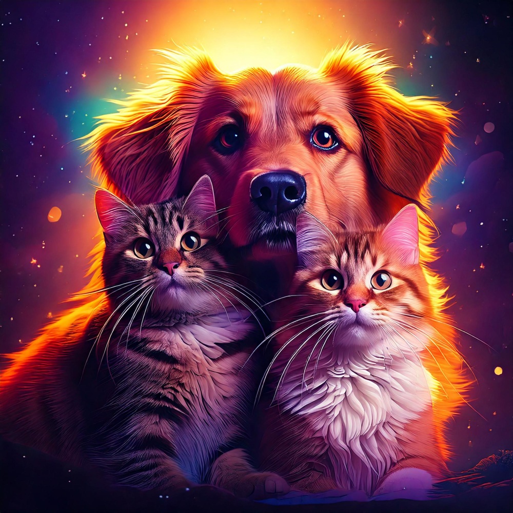 Calming Vibes Lofi Pets